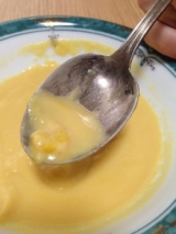 口コミ：濃っ！！　三國シェフ推奨☆☆　とうもろこし、牛乳、バター made in 北海道 .♡の画像（2枚目）