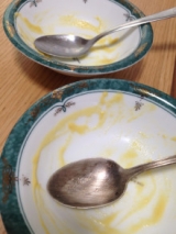 口コミ：濃っ！！　三國シェフ推奨☆☆　とうもろこし、牛乳、バター made in 北海道 .♡の画像（1枚目）