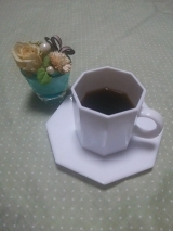 口コミ：【モニター1】きれいなコーヒーカップインコーヒーの画像（2枚目）