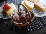 口コミ：ハートりんごケーキ＆ココアクッキー★の画像（7枚目）