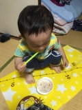 「モリモリ食べました～」の画像（3枚目）