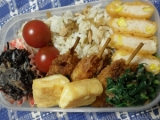 蕗&ツナの混ぜ寿司弁当