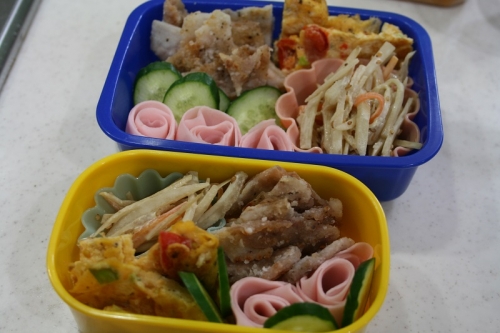 日々のお弁当＋子供の日の晩御飯の画像（3枚目）