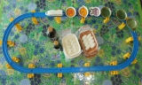 口コミ記事「外食より楽しい～プラレールdeおうち回転寿司パーティー♪」の画像