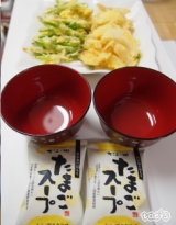 口コミ：☆　大江ノ郷自然牧場さん　フリーズドライ　たまごスープ　を使って いろんな料理 作りました♪の画像（3枚目）
