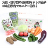 口コミ：九州野菜王国！！九州・熊本産のお野菜セット10品目の画像（1枚目）