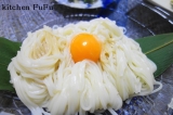 口コミ：鮭香るしょうゆで贅沢につるんと釜たまうどん♪チーちゃんオメデト♪の画像（9枚目）