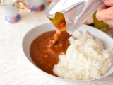 口コミ：今日は讃岐コーチンチキンカレー♡【5日間日替わりカレー挑戦中！】の画像（3枚目）