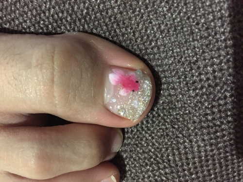 summer foot nailの画像（3枚目）