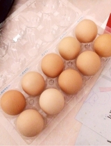 口コミ記事「烏骨鶏の卵」の画像