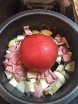 口コミ：海の精 炊き込み御飯の味でトマト炊き込み御飯の画像（5枚目）