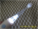 口コミ：子供の歯をやさしく磨ける！虫歯予防に『こども用音波電動歯ブラシ プチブルレインボー』(^皿^)の画像（4枚目）