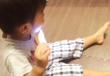 口コミ：ベビー用歯ブラシ☆プチブルレインボーで歯磨き問題解決の画像（3枚目）