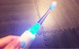 口コミ：ベビー用歯ブラシ☆プチブルレインボーで歯磨き問題解決の画像（5枚目）