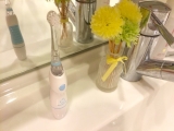 口コミ：ベビー用歯ブラシ☆プチブルレインボーで歯磨き問題解決の画像（1枚目）