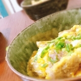 口コミ：【うちごはん】鮭で作ったしょうゆ？！だし香る塩豚卵とじ丼の画像（2枚目）