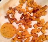 口コミ：秋のねじねじパン。林檎とお芋と胡桃とクランベリー。の画像（7枚目）