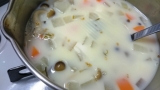 「豆乳スープ」の画像（3枚目）