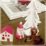口コミ記事「キャンドゥ♡セリア☆クリスマスツリー&雪だるま」の画像