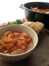 口コミ記事「GSWセラミック鍋で鶏肉と大豆のトマト煮込み」の画像
