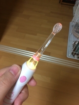 口コミ：モニプラ☆子ども用電動歯ブラシプチブルレインボーfor Babyの画像（3枚目）