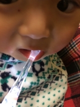 口コミ：モニプラ☆子ども用電動歯ブラシプチブルレインボーfor Babyの画像（1枚目）