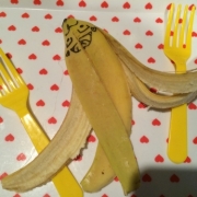 「食べてやる〜」2000円の商品券が当たる！「もんぜんバナナ」おもしろポーズ写真募集の投稿画像