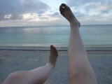 「沖縄と足」の画像（1枚目）