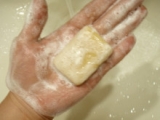 口コミ：アンティアン　 手作り洗顔石鹸ラベンダーハニーの画像（3枚目）