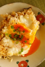 口コミ：大江ノ郷自然牧場「天のしずく」で作る「鍋焼き卵ご飯」の画像（1枚目）