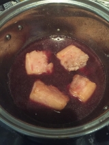 口コミ記事「サングリアを使った豚バラ煮込み」の画像