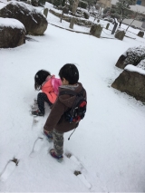口コミ記事「雪！雪‼︎に妖怪ウォッチのキュン太郎にスーパーフードアレンジ(*^^*)」の画像