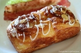 口コミ記事「焼きたてのアンデルセンのデニッシュシスターと板わさ和食の朝食」の画像