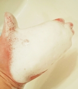口コミ：【いちご鼻】を“ガスール泥”と“アルガンオイル”で洗う洗顔石鹸ドット・ウォッシーの画像（1枚目）