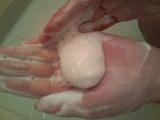 口コミ：W真珠でくすみを洗う！ ～ 美しい真珠の白い石鹸 その2 ～の画像（1枚目）