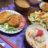 口コミ：スヌーピーパンにかやくご飯チャーリーな朝ごはん^ ^の画像（8枚目）