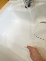 口コミ：自分で簡単！プロ仕様の家庭用ガラスコーティング剤セット♡戦隊・洗面キレイシリーズ☆の画像（10枚目）