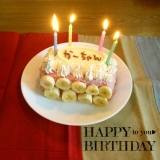 口コミ：My BIRTHDAY★ 子供達の手作りケーキ♡の画像（1枚目）