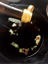 口コミ：レシピ【オリーブジュース100%バージンオイル・バロックス】でアヒージョ&パスタの画像（3枚目）