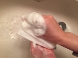 口コミ：京都しゃぼんや×あすなろ商店の洗顔石鹸『ひのき石鹸』の画像（1枚目）