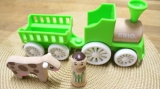 口コミ：木製おもちゃBRIOの新商品ファームトレインセットは親子で楽しく遊べたよ♪の画像（9枚目）
