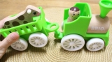 口コミ：木製おもちゃBRIOの新商品ファームトレインセットは親子で楽しく遊べたよ♪の画像（8枚目）