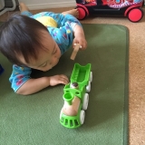 口コミ：列車好きの息子、大興奮！BRIO ファームトレインセットの画像（2枚目）