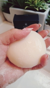 口コミ：KOSE米肌♡ブースター効果の肌潤石鹸の画像（5枚目）