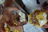 口コミ：父の日にぴったり☆『マフィンミックス粉』でベイクドドーナツを作ってみました！の画像（3枚目）