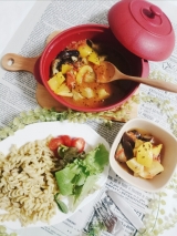 口コミ記事「【うちごはん】電子レンジ用ミニココで簡単！夏野菜のラタトゥイユ」の画像