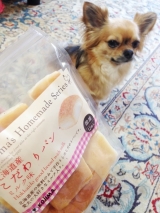 口コミ：コジマホームメイドシリーズ 北海道産ペットのこだわりパン♡おやつ中♡の画像（6枚目）
