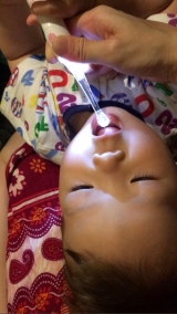 口コミ：赤ちゃん用の電動歯ブラシの画像（2枚目）