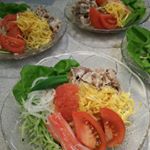 おいしさ笑顔#冷し中華にオホーツク #カニカマ#一正蒲鉾 #moniplaのInstagram画像