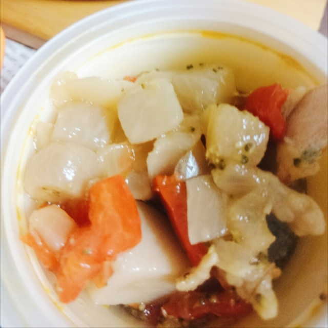口コミ：【モンマルシェ】手軽に野菜がたくさん食べられる！レンジカップスープの画像（4枚目）